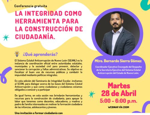Impulsando la integridad y la cultura de la legalidad a través del Seminario de Integridad Escolar