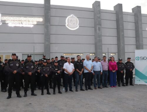 Brinda SESEANL capacitación a elementos de la Secretaría de Seguridad Pública del municipio de Santiago